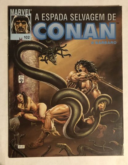Espada Selvagem de Conan Nº 102 - Ed. Abril
