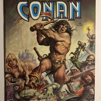Espada Selvagem de Conan Nº 13 - 1ª Edição - Ed. Abril
