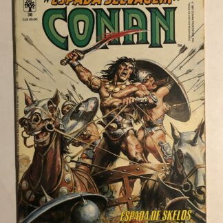 Espada Selvagem de Conan Nº 36 - 1ª Edição - Ed. Abril