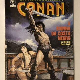Espada Selvagem de Conan Nº 41 - 1ª Edição - Ed. Abril