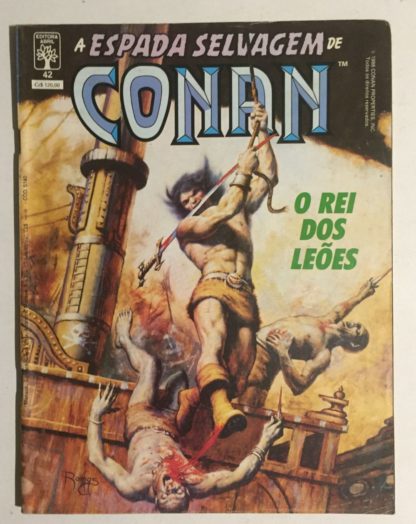 Espada Selvagem de Conan Nº 42 - 1ª Edição - Ed. Abril