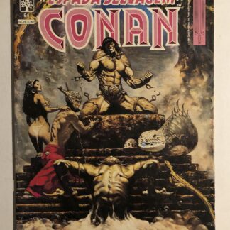 Espada Selvagem de Conan Nº 54 - 1ª Edição - Ed. Abril