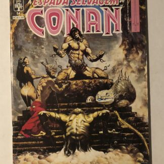 Espada Selvagem de Conan Nº 54 - 1ª Edição - Ed. Abril