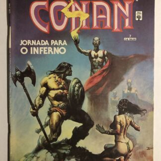Espada Selvagem de Conan Nº 7 - Reedição - Ed. Abril