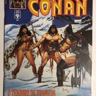 Espada Selvagem de Conan Nº 91 - Ed. Abril