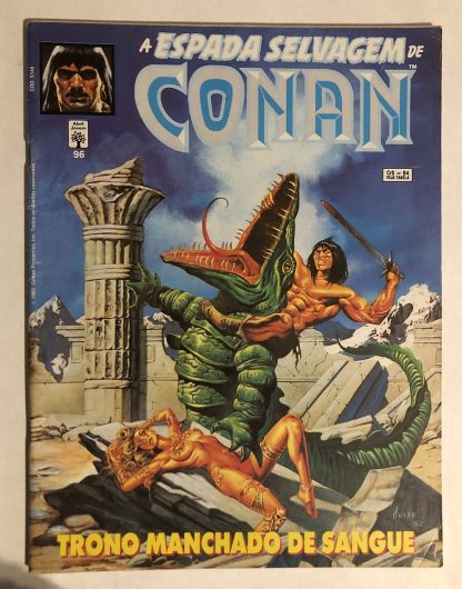 Espada Selvagem de Conan Nº 96 - Ed. Abril