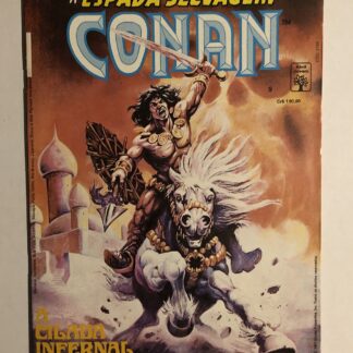 Espada Selvagem de Conan Nº 9 - Reedição - Ed. Abril