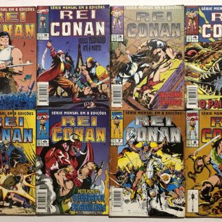 Rei Conan - Coleção Completa 1-8 Ed. Abril