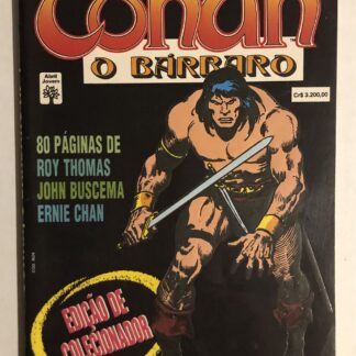 Conan o Bárbaro nº 1 - Ed. Abril