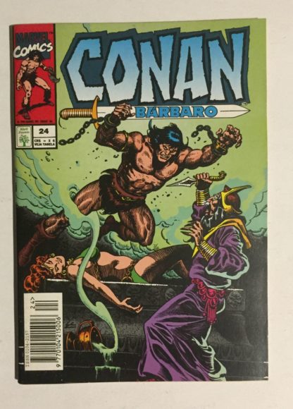 Conan o Bárbaro nº 24 - Ed. Abril