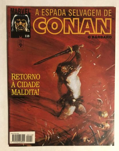 Espada Selvagem de Conan Nº 118 - Ed. Abril