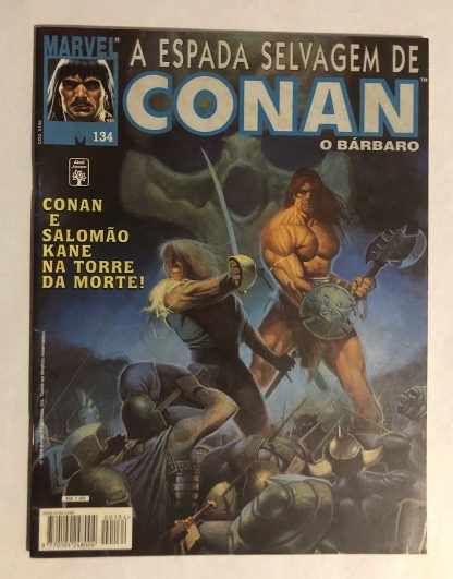 Espada Selvagem de Conan Nº 134 - Ed. Abril