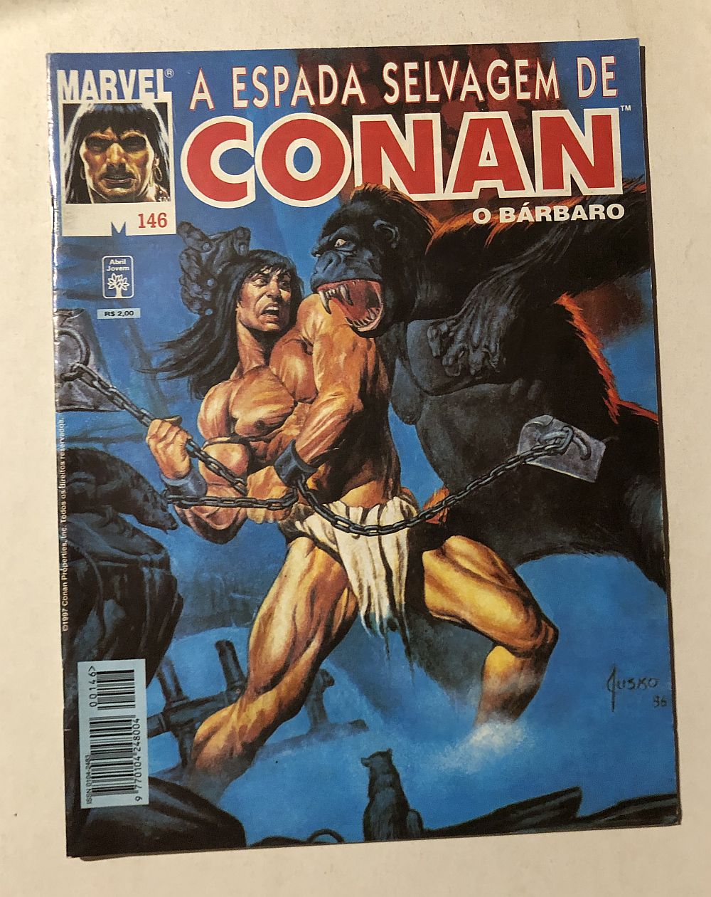 Espada Selvagem de Conan Nº 146 - Ed. Abril