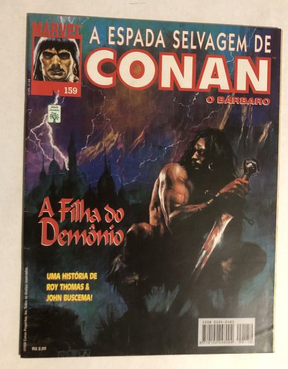 Espada Selvagem de Conan Nº 159 - Ed. Abril
