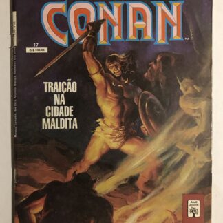 Espada Selvagem de Conan Nº 17 - Reedição - Ed. Abril