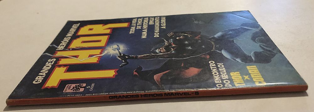 Grandes Heróis Marvel Nº 5 - Ed. Abril 1984 - Imagem 3