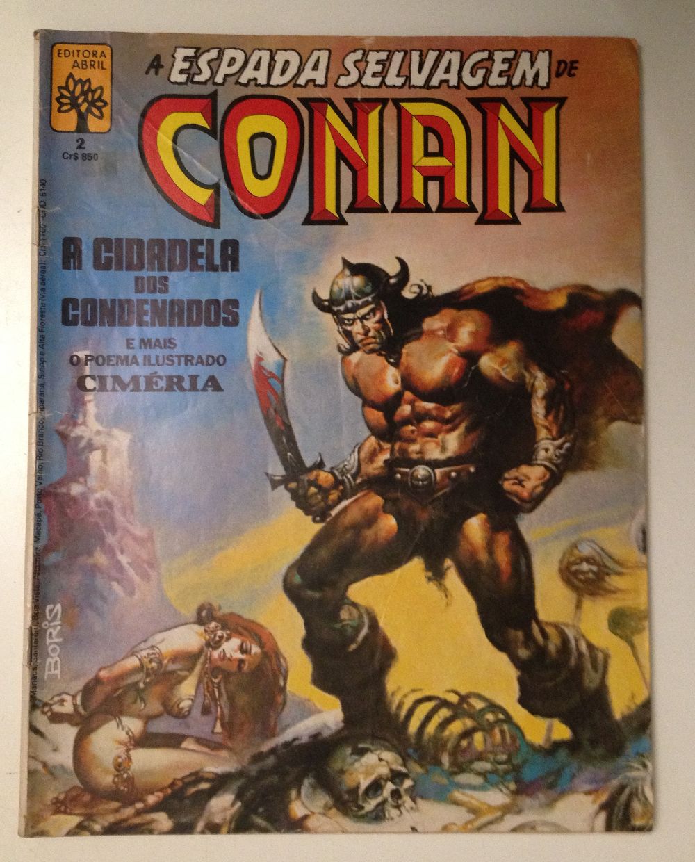 Espada Selvagem De Conan Coleção - 205 Revistas! 1ª Edição - Brinde Raro - Imagem 15