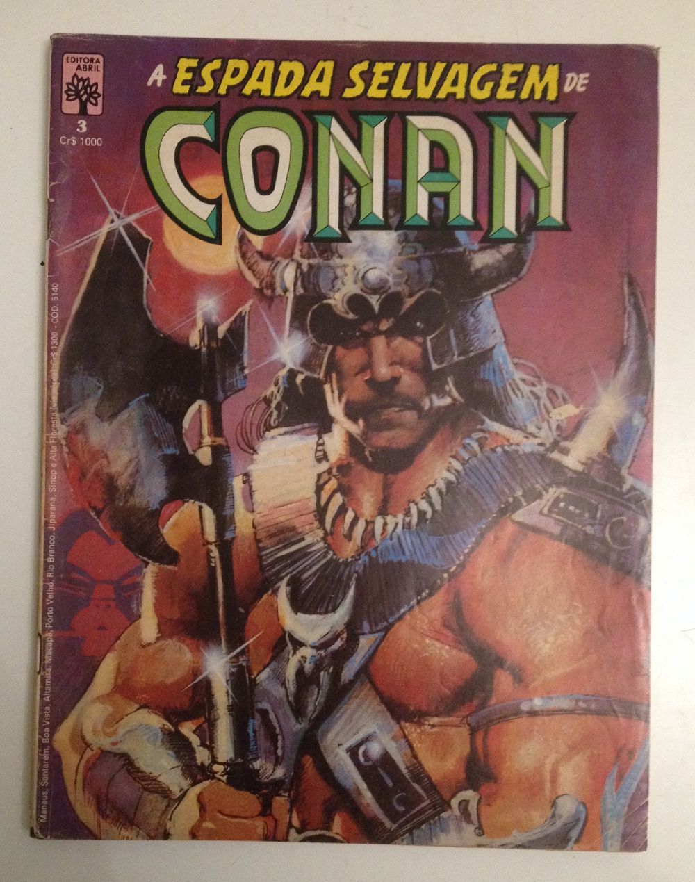 Espada Selvagem De Conan Coleção - 205 Revistas! 1ª Edição - Brinde Raro - Imagem 16