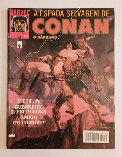 Espada Selvagem de Conan Nº 114 - Ed. Abril