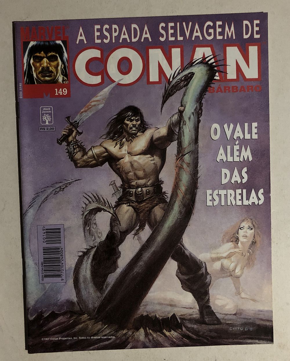 Espada Selvagem de Conan Nº 149 - Ed. Abril