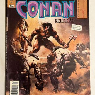 Espada Selvagem de Conan Nº 51 - Reedição - Ed. Abril