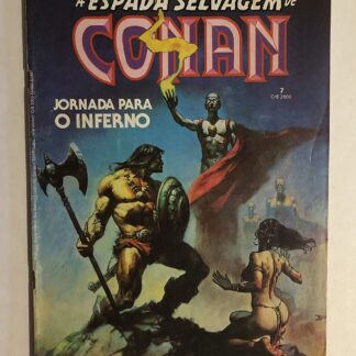 Espada Selvagem de Conan Nº 7 - 1ª Edição - Ed. Abril