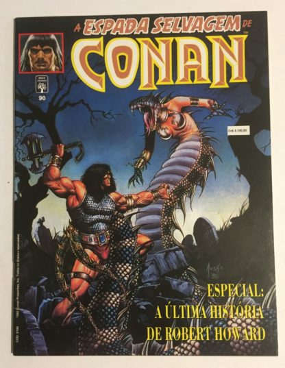 Espada Selvagem de Conan Nº 90 - Ed. Abril
