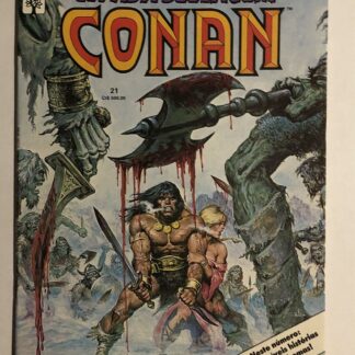 Espada Selvagem de Conan Nº 21 - Reedição - Ed. Abril