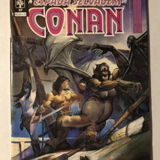 Espada Selvagem de Conan Nº 57 - 1ª Edição - Ed. Abril