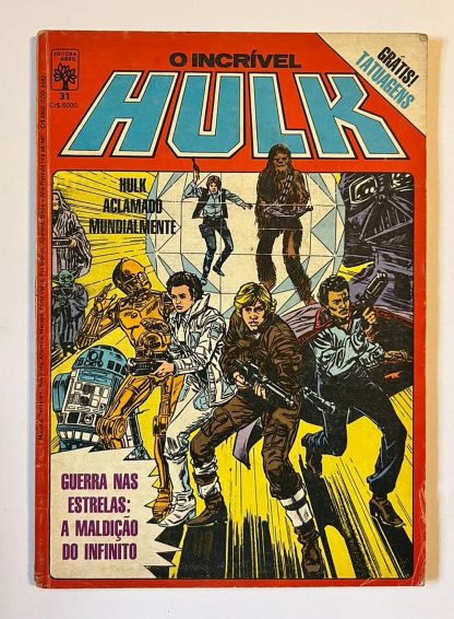 Incrível Hulk nº 31 - Ed. Abril 1986