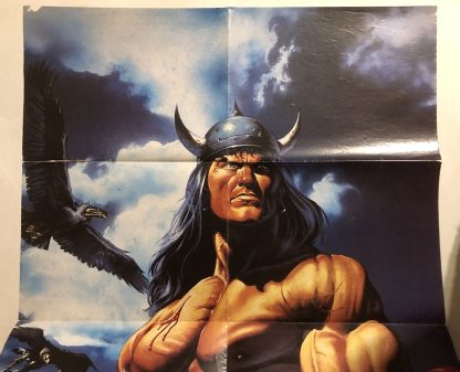 Conan O Bárbaro Revista Poster Nº 2 Ed Abril 1993 - Imagem 9