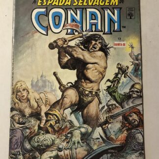 Espada Selvagem de Conan Nº 13 - Reedição - Ed. Abril