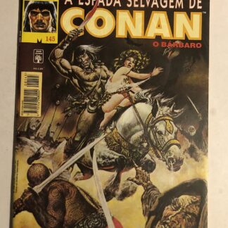 Espada Selvagem de Conan Nº 145 - Ed. Abril