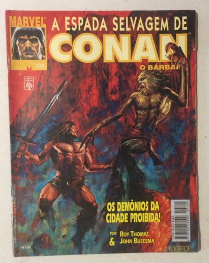 Espada Selvagem de Conan Nº 160 - Ed. Abril