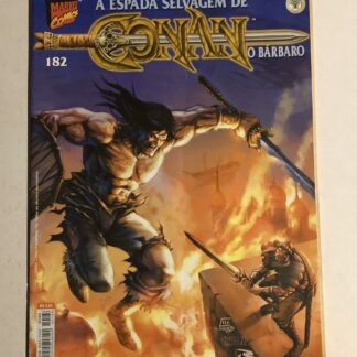 Espada Selvagem de Conan Nº 182 - Ed. Abril