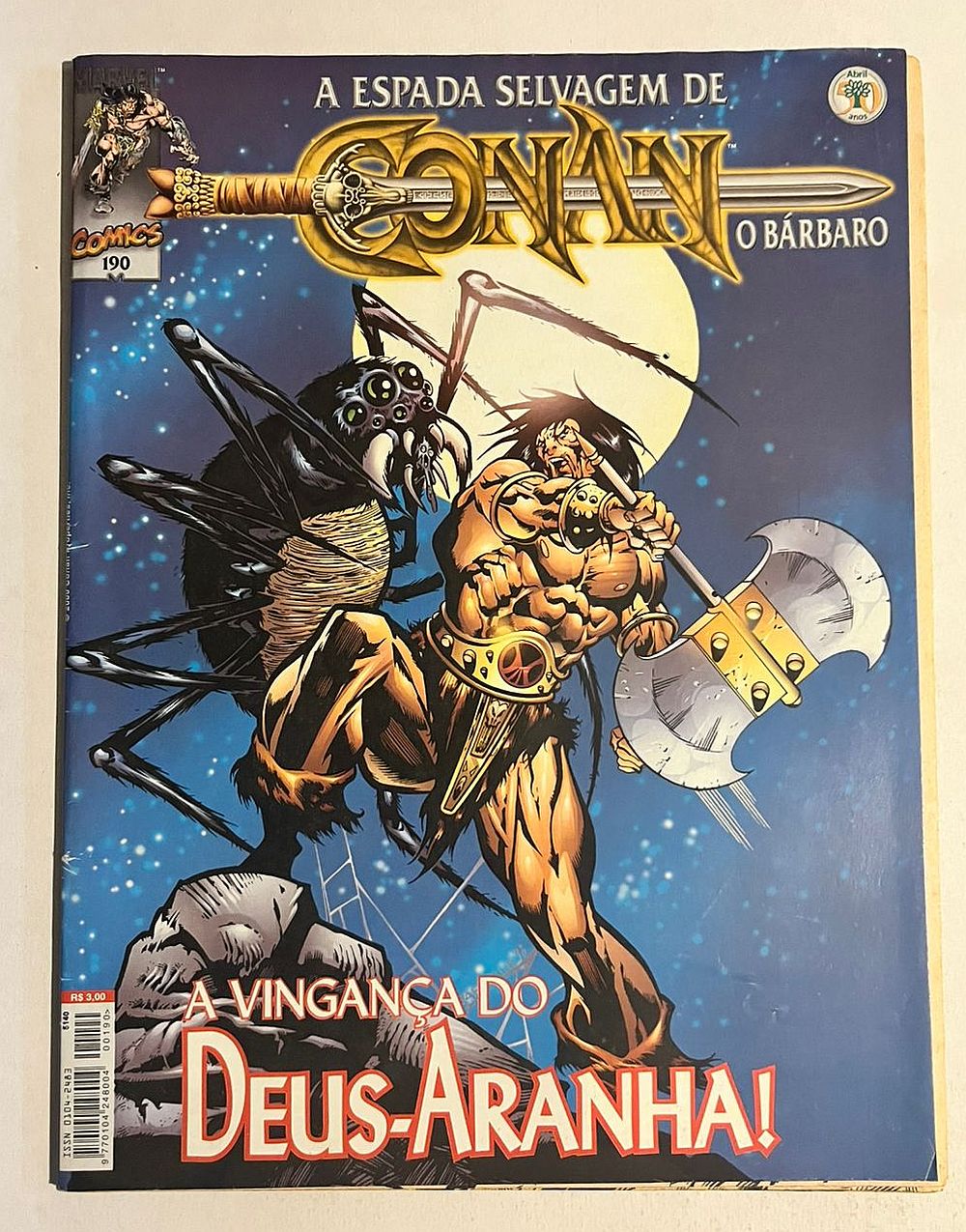 Espada Selvagem de Conan Nº 190 - Ed. Abril