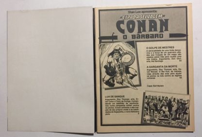 Espada Selvagem de Conan Nº 26 - 1ª Edição - Ed. Abril com pôster - Imagem 3