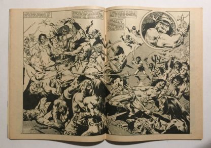 Espada Selvagem de Conan Nº 26 - 1ª Edição - Ed. Abril com pôster - Imagem 4