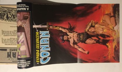Espada Selvagem de Conan Nº 26 - 1ª Edição - Ed. Abril com pôster - Imagem 7