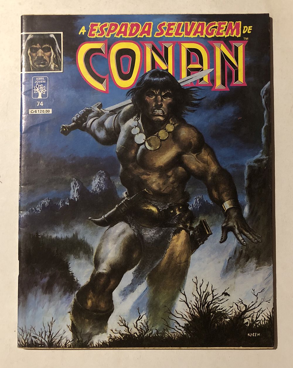 Espada Selvagem de Conan Nº 74 - Ed. Abril
