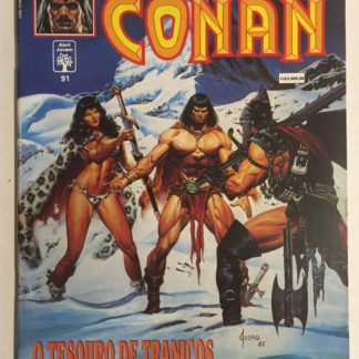 Espada Selvagem de Conan Nº 91 - Ed. Abril
