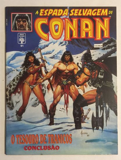 Espada Selvagem de Conan Nº 91 - Ed. Abril