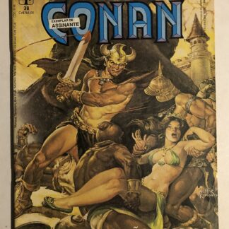 Espada Selvagem de Conan Nº 38 - 1ª Edição - Ed. Abril