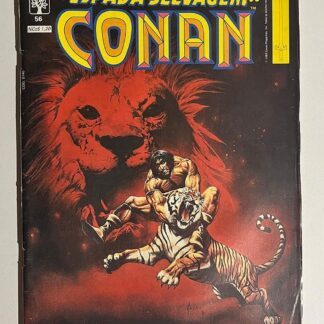 Espada Selvagem de Conan Nº 56 - 1ª Edição - Ed. Abril