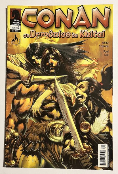 Conan Demônios de Khitai nº 2 Ed. Mythos