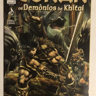Conan Demônios de Khitai nº 3 2006 Ed. Mythos