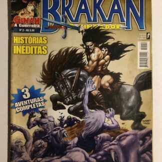 Brakan o Bárbaro Vingador nº 2 Ed Opera Graphica 2002
