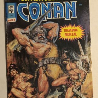 Espada Selvagem de Conan Nº 16 - Reedição - Ed. Abril