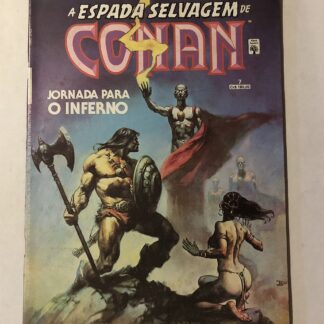 Espada Selvagem de Conan Nº 7 - Reedição - Ed. Abril