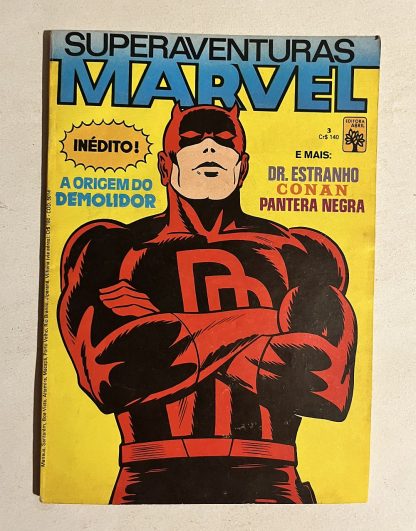 Superaventuras Marvel nº 3 - Ed. Abril 1982